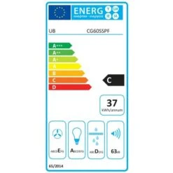 Econolux ART28369 60cm Curved Glass Cooker Hood 11 Econolux ART28369 60cm Curved Glass Cooker Hood -Home Appliance Store 13016788 5