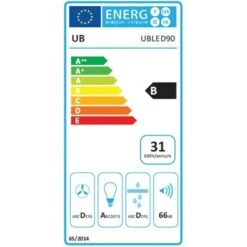 Econolux ART28380 90cm Mood Light Curved Glass Cooker Hood -Home Appliance Store 13081212 5