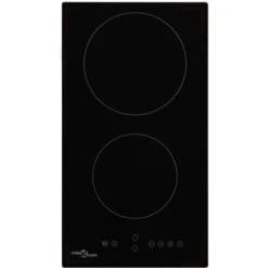 Ceramic Hob With 2 Burners Touch Control 3000 W VidaXL