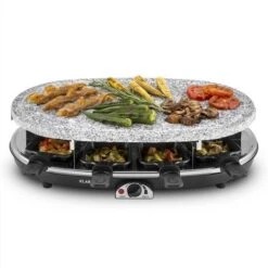 Klarstein Steaklette Raclette Grill 1500W Granite Natural Stone Plate 8 People 9 Klarstein Steaklette Raclette Grill 1500W Granite Natural Stone Plate 8 People -Home Appliance Store 14842273 3