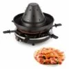 Klarstein Taste Volcano Tartar's Hat Grill Raclette Grill 1500 W 6 People Black 1 Klarstein Taste Volcano Tartar's Hat Grill Raclette Grill 1500 W 6 People Black -Home Appliance Store 14842492 1