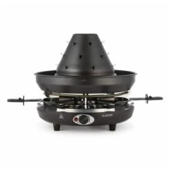 Klarstein Taste Volcano Tartar's Hat Grill Raclette Grill 1500 W 6 People Black -Home Appliance Store 14842492 5