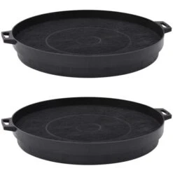 Range Hood Charcoal Filters 2 Pcs 210 Mm VidaXL