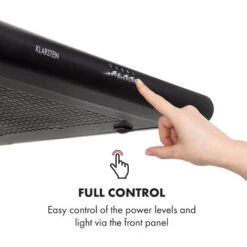 Klarstein Capannina Undercounter Hood 60cm 166m³ / H LED Stainless Steel Black -Home Appliance Store 19162066 5