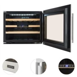 Klarstein Vinsider 24 Built-In Uno Built-In Wine Fridge 24 Bottles 57 L -Home Appliance Store 22969158 3