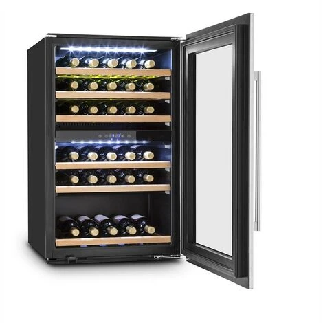 Klarstein Vinsider 35D Built-in Wine Refrigerator 128 Litres 41 Bottles Of Wine 2 Zones 7 Klarstein Vinsider 35D Built-in Wine Refrigerator 128 Litres 41 Bottles Of Wine 2 Zones - Image 5
