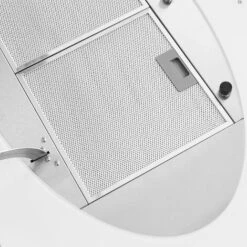 Klarstein Secret Service Ceiling-mounted Hood Extractor Hood 220W Touch Glass LED White -Home Appliance Store 22969341 5