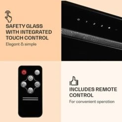 Klarstein Remy Ceiling Hood 90 Cm 619 M³/h 230W 3 Levels Remote Control -Home Appliance Store 22969401 5