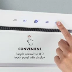 Klarstein Hektor Cooker Extractor Hood Built-in 52cm Exhaust: 530 M³ / H LED Touch Glass -Home Appliance Store 22969737 4