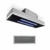 Klarstein High Line Ceiling Hood 77cm 410 M3 / H 75W 3 Steps Remote Control Black -Home Appliance Store 22969845 1