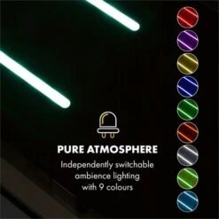 Klarstein High Line Ceiling Hood 77cm 410 M3 / H 75W 3 Steps Remote Control Black -Home Appliance Store 22969845 4