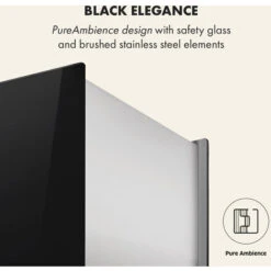 Klarstein Kronleuchter L Island Exhaust Hood 60cm Exhaust Air: 590m³ / H LED Touch Black -Home Appliance Store 22969885 3