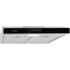 Klarstein Contempo Substructure Cooker Extractor Hood 60cm 175m³ / H LED Stainless Steel Acrylic