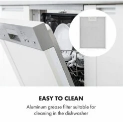 Klarstein Contempo Neo Substructure Cooker Extractor Hood 60cm 175m³ / H LED Stainless Steel Acrylic -Home Appliance Store 22970175 5