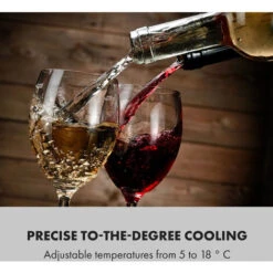 Klarstein Shiraz 16 Uno Wine Fridge 42l Touch Control Panel 131W 5-18°C -Home Appliance Store 22970344 3