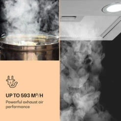 Klarstein Paolo Cooker Hood Built-in 72 Cm EEC: A 593 M³/h -Home Appliance Store 22970438 4