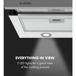 Klarstein Mariana 90 Flat Screen Hood 500 M³ / H Exhaust Air LED White 11 Klarstein Mariana 90 Flat Screen Hood 500 M³ / H Exhaust Air LED White -Home Appliance Store 22970535 5