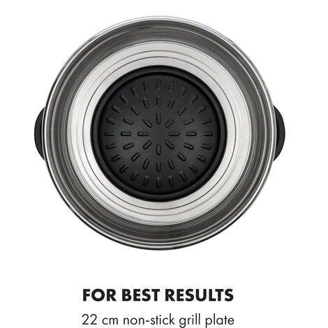 Klarstein Szechuan Hot Pot And Grill Plate 5l Vol. 1350 W, 600 W Red 6 Klarstein Szechuan Hot Pot And Grill Plate 5l Vol. 1350 W, 600 W Red - Image 4