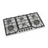 ViandPro - 90cm 6 Burner Stainless Steel Gas Hob With 2 Wok Burners -Home Appliance Store 30414969 1