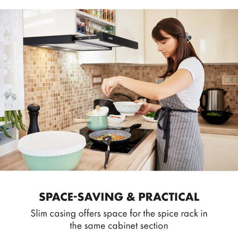 Klarstein Mariana 60, Flat Screen Hood 4 Klarstein Mariana 60, Flat Screen Hood - Image 2