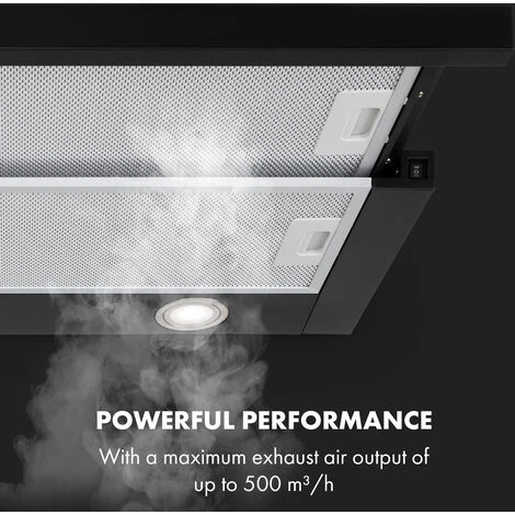 Klarstein Mariana 60, Flat Screen Hood 5 Klarstein Mariana 60, Flat Screen Hood - Image 3