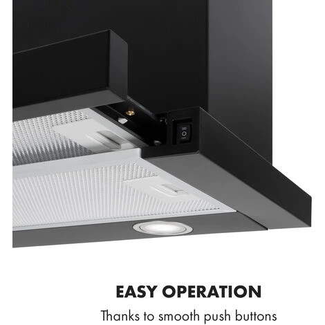 Klarstein Mariana 60, Flat Screen Hood 6 Klarstein Mariana 60, Flat Screen Hood - Image 4