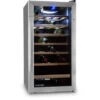 Klarstein Vinamour 26 Uno Wine Refrigerator 26 Bottles 88 Litres Stainless Steel LED -Home Appliance Store 33503294 1