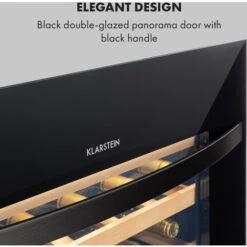 Klarstein Vinsider 24 Built-In Uno Wine Refrigerator Built-in 1 Zone 24 Bottles -Home Appliance Store 33503384 5