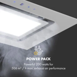 Klarstein Hektor Brilliant Edition, Fan Module, 52cm, 506m³ / H, Touch, White -Home Appliance Store 33504282 3