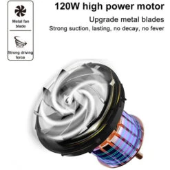 Cordless Handheld Vacuum Cleaner Powerful Suction Lightweight Mini Vacuum Cleaner Quick And Wet Charging Car Vacuum Cleaner For Pet Hair, Home Office And Car Cleaning -Home Appliance Store 34199675 4