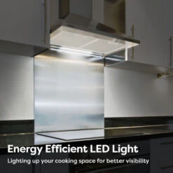 CIARRA 201SS60 Cooker Hood 60cm With Carbon Filters 370m3/h Class A Wall Mounted Extractor Hood -Home Appliance Store 36409465 3