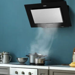 CIARRA 60cm Angled Wall Mounted Cooker Hood With 3-speed Extraction-CD6736DB -Home Appliance Store 36409480 3
