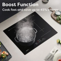 CIARRA Built-in 4 Zones Induction Hob, Integrated Electric Cooktop With 2 Flex Zones 7200W-CD4BFFBIH 9 CIARRA Built-in 4 Zones Induction Hob, Integrated Electric Cooktop With 2 Flex Zones 7200W-CD4BFFBIH -Home Appliance Store 36409487 3