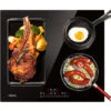 CIARRA Built-in 4 Zones Induction Hob, Integrated Electric Cooktop With 1 Flex Zone 7200W-CD4BFBIH 1 CIARRA Built-in 4 Zones Induction Hob, Integrated Electric Cooktop With 1 Flex Zone 7200W-CD4BFBIH -Home Appliance Store 36409494 1