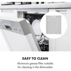 Klarstein Contempo 90, Extractor Hood, 175m³ / H, LED, Stainless Steel, Acrylic, Black -Home Appliance Store 36688355 5