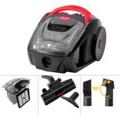 Vacuum Cleaner 900 Watts Bagless Multi-Cyclone Vacuum Cleaner Powerful Volume Container Washable Compact HEPA Filter -Home Appliance Store 37395173 4