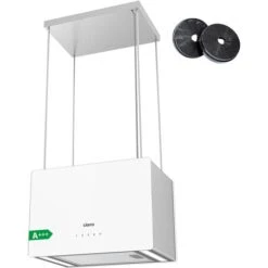 CIARRA 48cm Island Hood 700m3/h With 4-speed Extraction Class A++ Ceiling Hood-CD4850S
