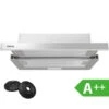 CIARRA 60cm Integrated Telescopic Cooker Hood With 2-speed Extraction Class A-906DS60 -Home Appliance Store 42185726 1