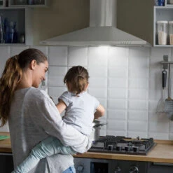 CIARRA 90cm Cooker Hood 2pcs Carbon Filters Class A 370m3/h Stainless Steel Chimney Hood -201SS90 -Home Appliance Store 42185727 4