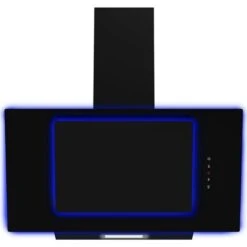 Edesa ART283102 70cm Aurora Led Halo Angled Glass Cooker Hood -Home Appliance Store 45400023 2