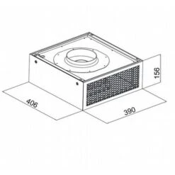 Gemini 100 X 70cm Ceiling Hood With External Motor -Home Appliance Store 49134484 4