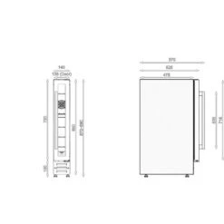 Edesa ART29639 15cm Stainless Steel Wine Cooler -Home Appliance Store 49735014 3