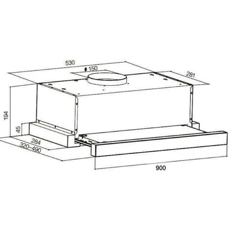 Econolux ART11338 90cm Telescopic Cooker Hood Stainless Steel 4 Econolux ART11338 90cm Telescopic Cooker Hood Stainless Steel - Image 2