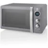 Swan Retro 800W LED Digital Microwave Grey