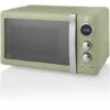Swan Retro 800W LED Digital Microwave Green -Home Appliance Store 53434704 1