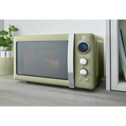 Swan Retro 800W LED Digital Microwave Green -Home Appliance Store 53434704 3