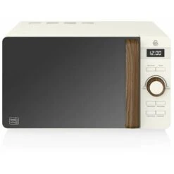 Swan Nordic LED Digital Microwave 20L White