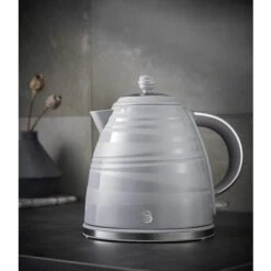 Swan Symphony 1.7L Grey Jug Kettle -Home Appliance Store 54674091 3