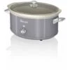 Swan 6.5L Slow Cooker Retro Grey 1 Swan 6.5L Slow Cooker Retro Grey -Home Appliance Store 54674150 1