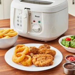 Swan 2.5L Square White Fryer 9 Swan 2.5L Square White Fryer -Home Appliance Store 54674160 3